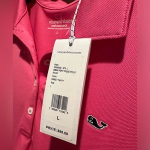 NWT 💕🩷💙 Vineyard Vines Pink and Blue Women’s short sleeve top Large